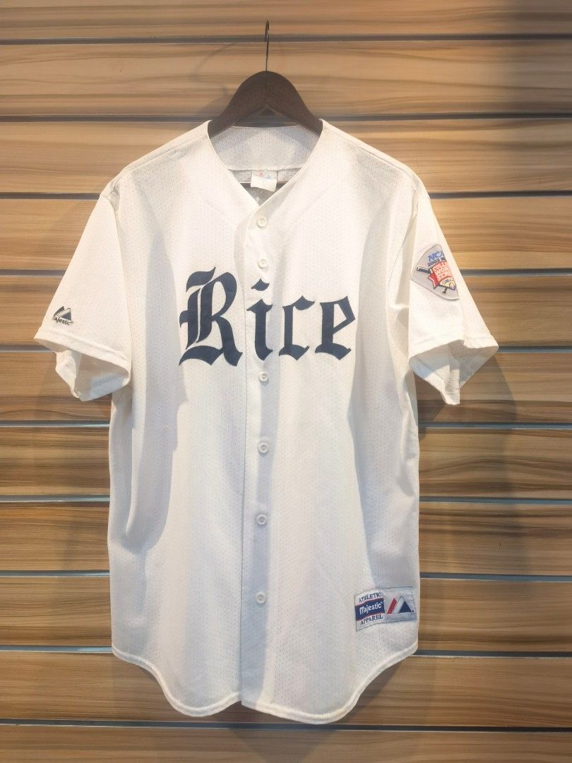 Rice sales baseball jersey