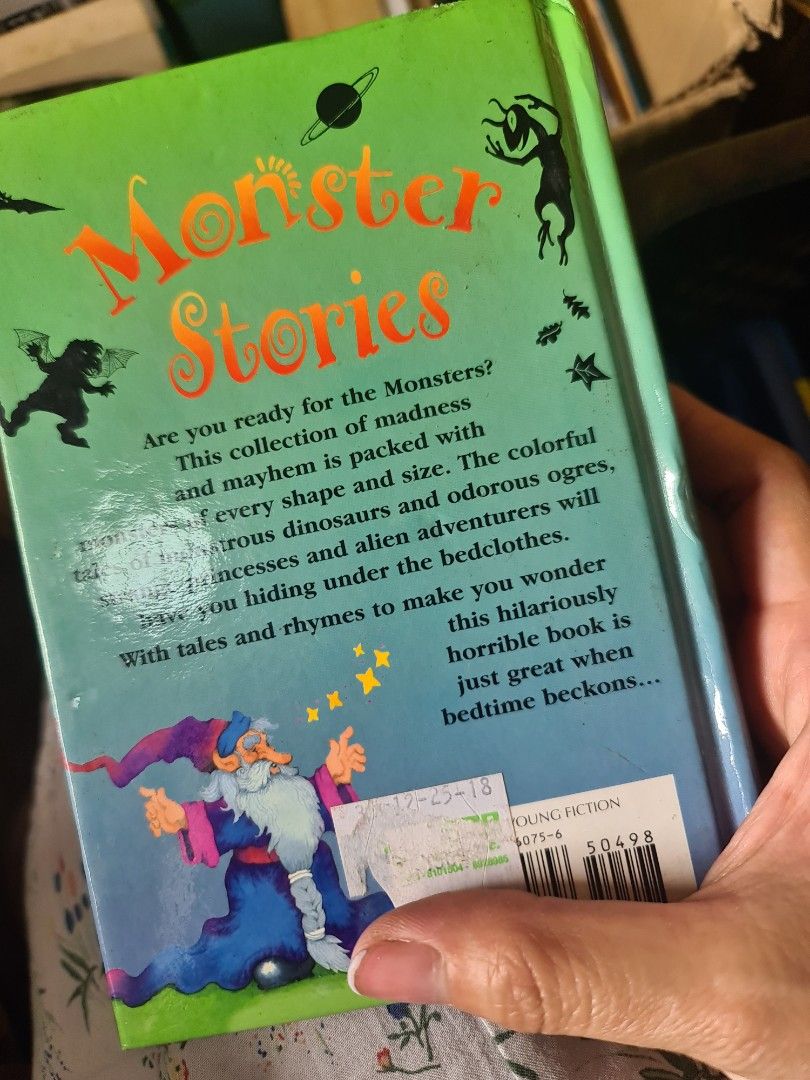 Monsters stories, Hobbies & Toys, Books & Magazines, Children's Books ...