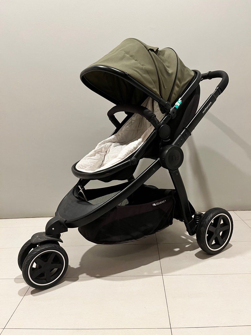 Mothercare 3 wheel journey khaki top
