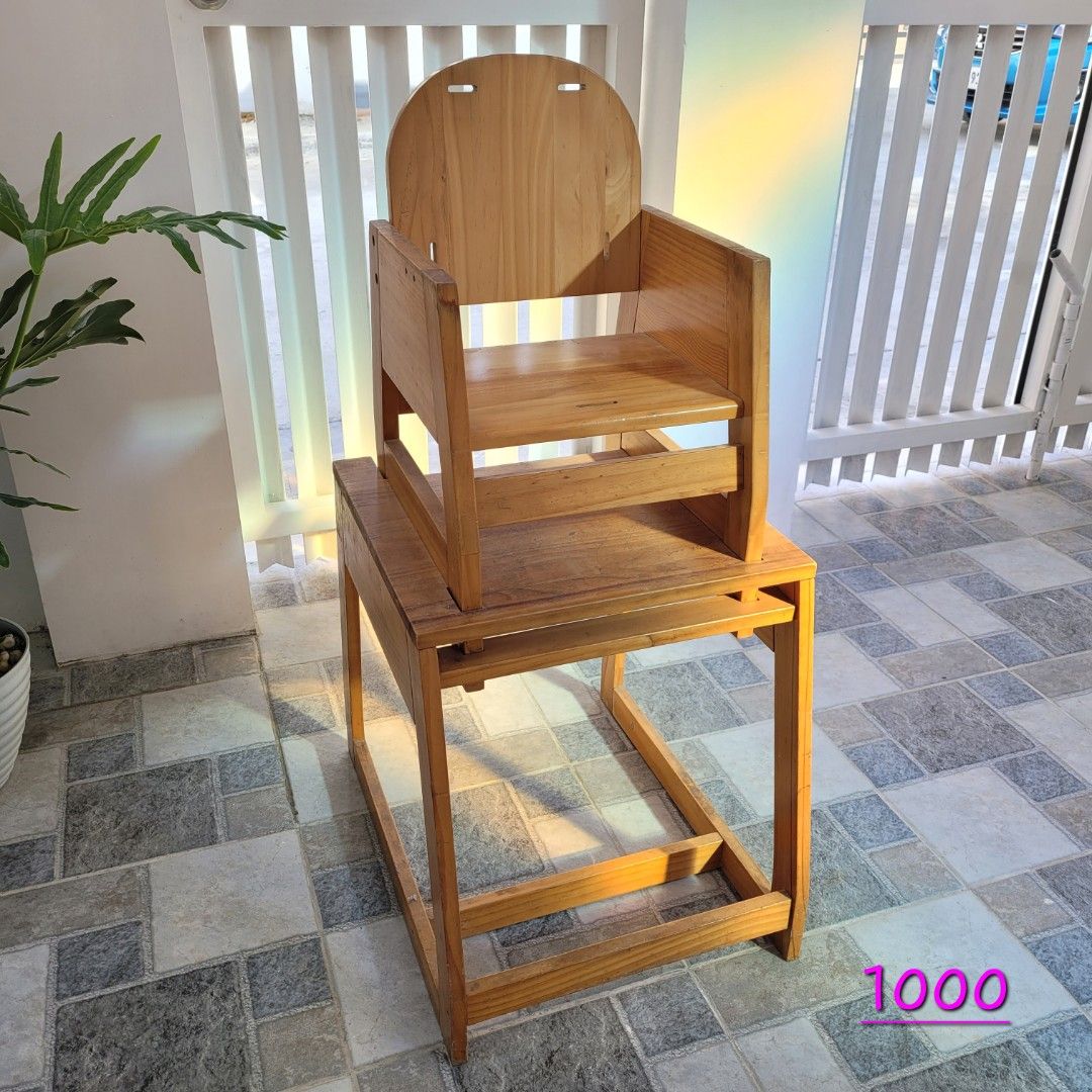 Mothercare Wooden Combo High Chair Babies Kids Nursing