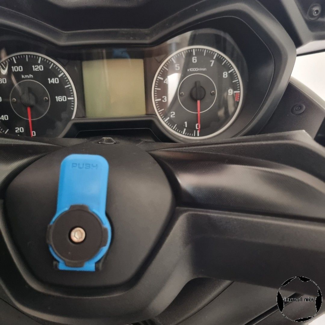 High Power Hardwire Dedicated Motorcycle Crossbar Mount for iPhone 6S (sku 32261)