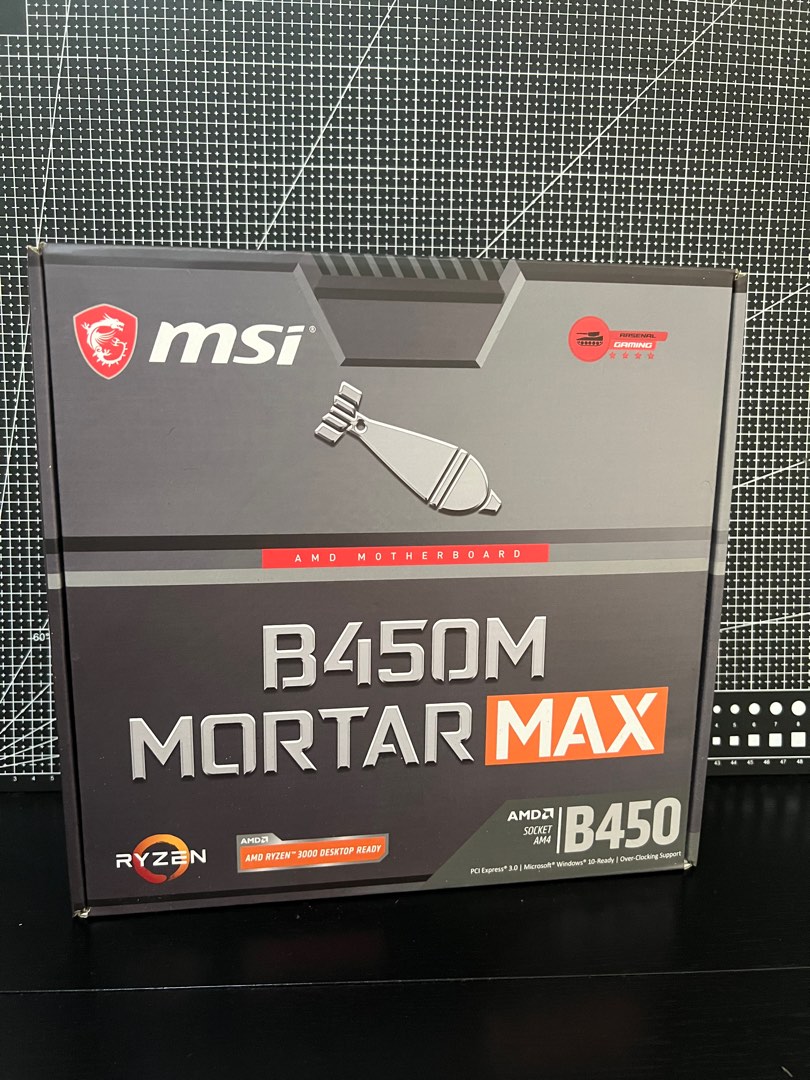 MSI B450M Mortar Max, Computers & Tech, Parts & Accessories, Computer ...