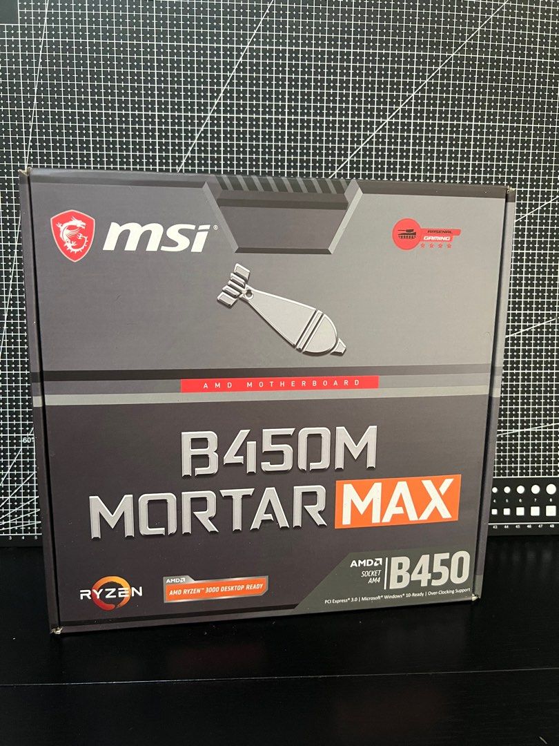 Morter Max MSI B450M Mortar Max, Computers & Tech, Parts & Accessories, Computer ...