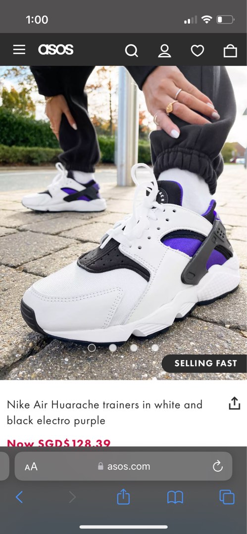 White huarache clearance trainers