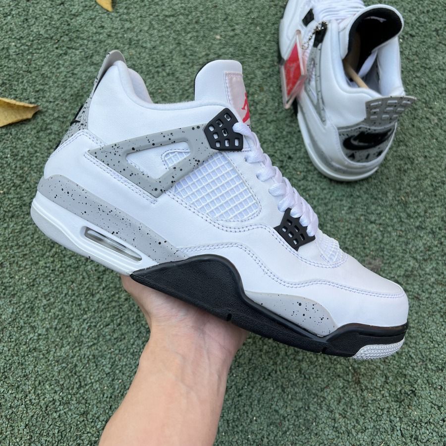 Mens air jordan 4 retro og cement discount