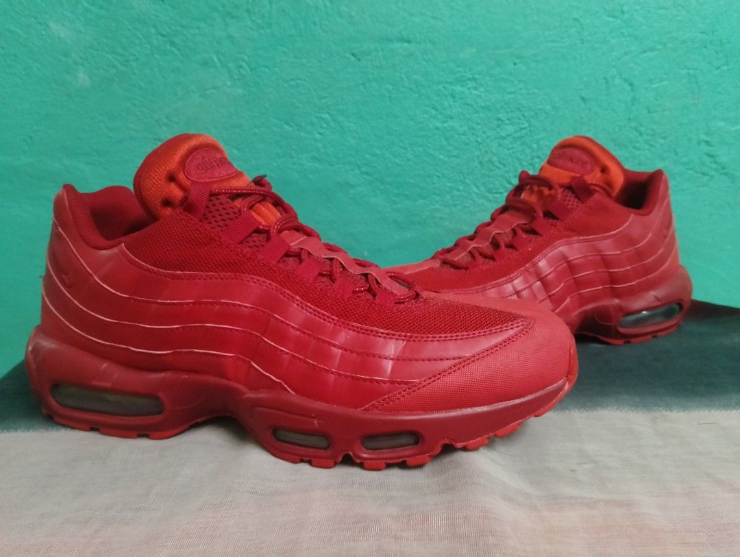 Nike air max top 95 triple red