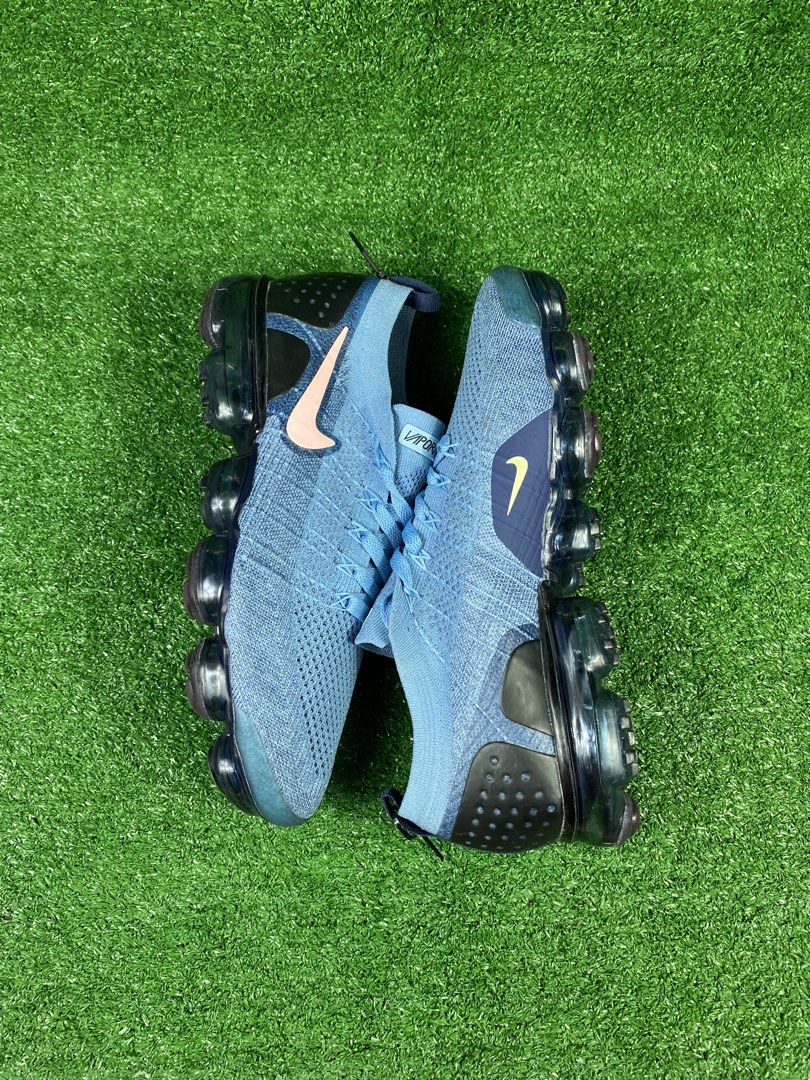 Vapormax flyknit 2 work blue top