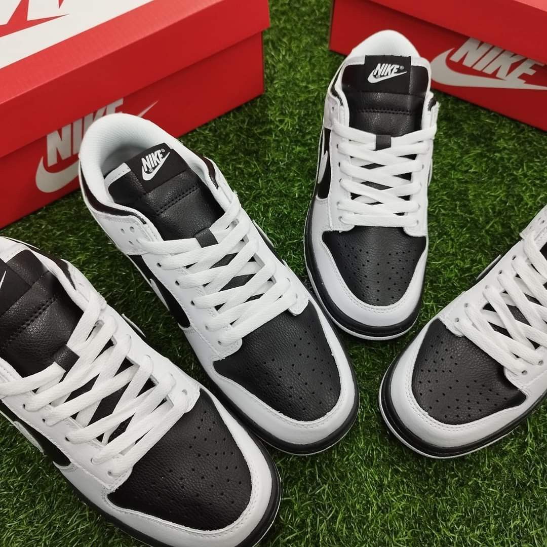 Nike Dunk Low Reverse Panda for Men and Women (Category: Sneakers) located in Manila. Submitted by aandakicksandapparelsofficial (Listing ID 1196546963, Image 2). Description: Actual Pic Posted, Available Sizes in Euro are 36 to 45. Inside Metro Manila we deliver Same day Delivery Via lalamove. J&T, JRS AND LBC If Outside Metro Manila. Sf depends on your location and Shipping Item (ex: Additional Bubblewrap & Courier Box). A&A Kicks is not associ