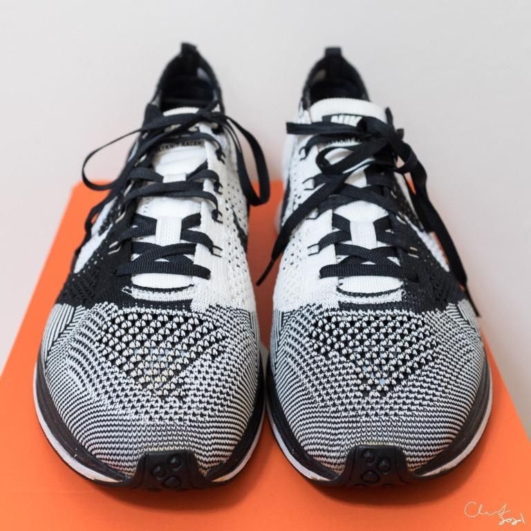 Nike flyknit racer orca white tongue hot sale