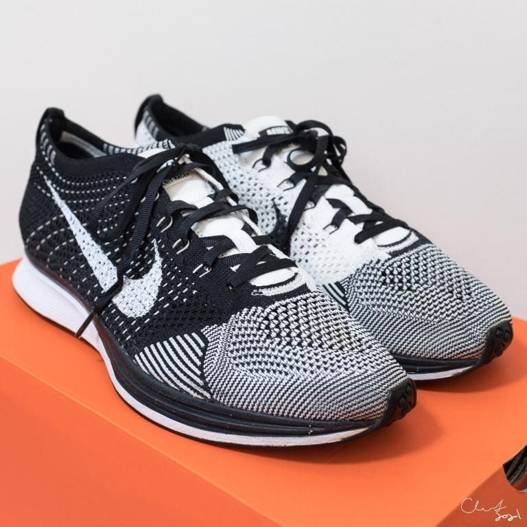 Flyknit racer sale orca white tongue