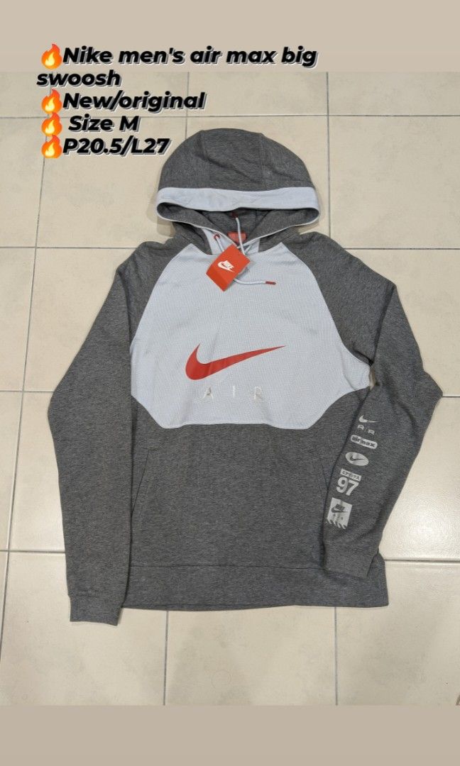 Nike men s air max big swoosh Men s Fashion Coats Jackets and