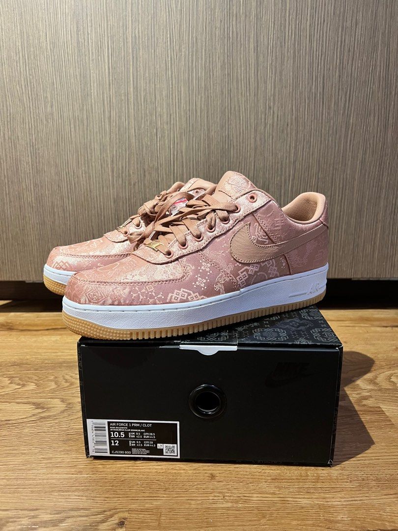 clot x nike air force