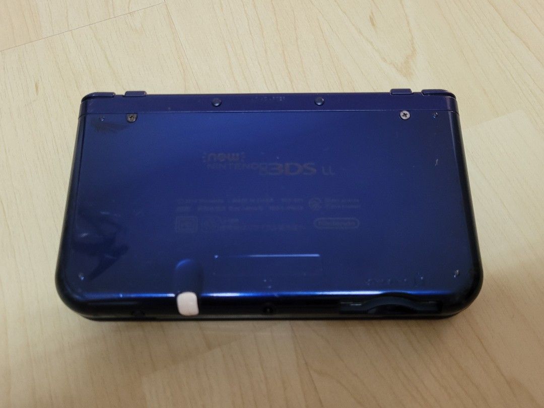 Nintendo New 3DS LL Blue, Video Gaming, Video Game Consoles, Nintendo