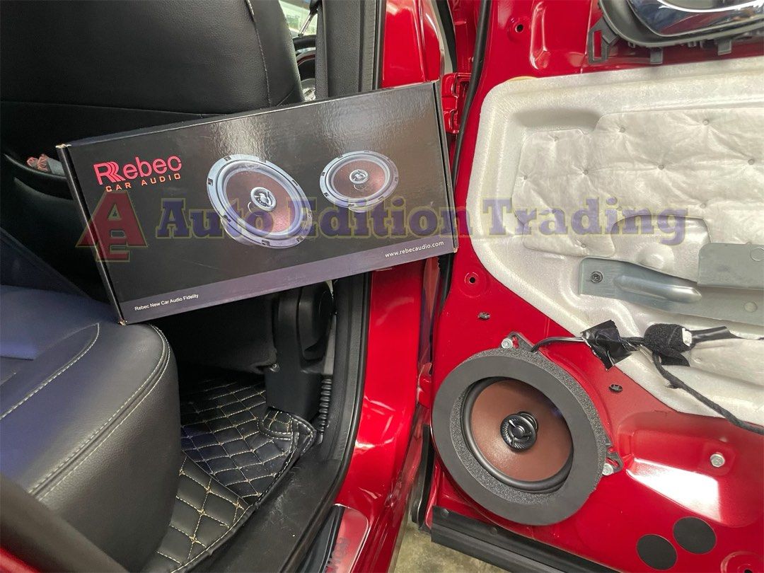 Nissan speakers upgrade with Rebec Car Audio Nissan Qashqai ** Car