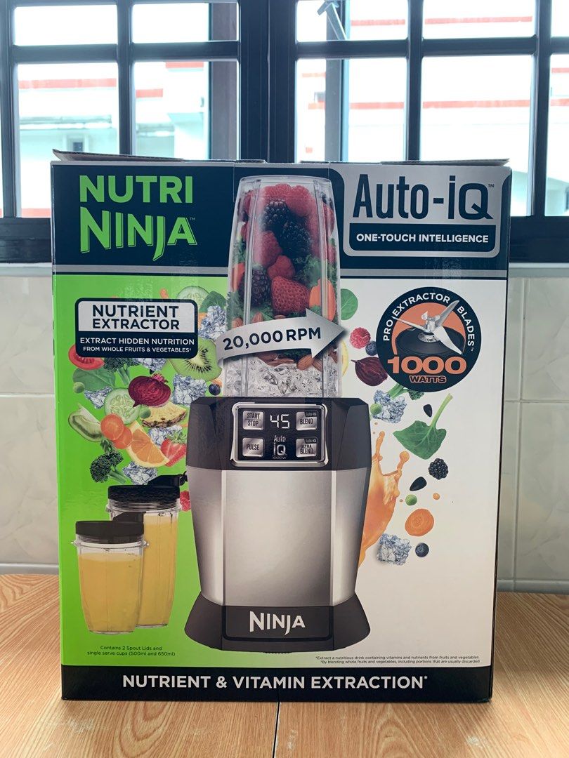 Nutri ninja auto online iq one touch intelligence