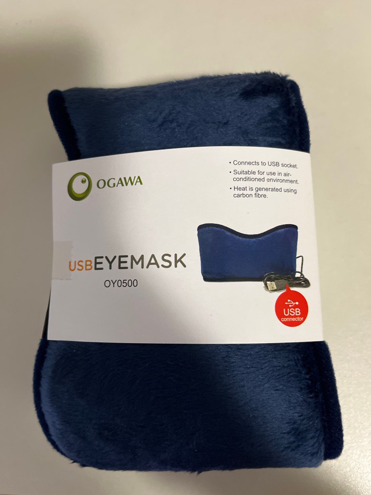 Ogawa USB Eyemask, Health & Nutrition, Massage Devices on Carousell
