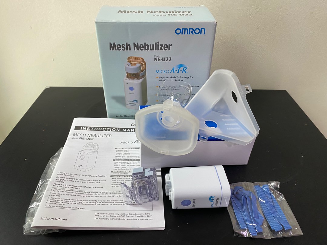 Omron Nebulizer Portable, Health & Nutrition, Medical Supplies & Tools ...