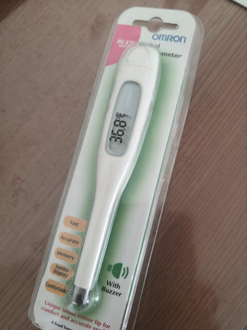 Omron thermometer, Health & Nutrition, Thermometers on Carousell