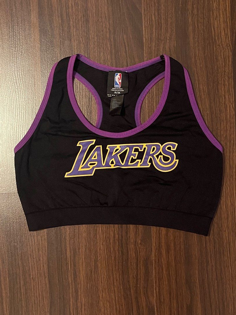 Lakers sports bra top