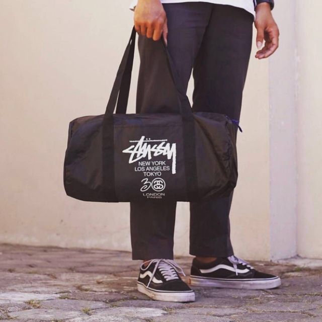 Stussy shop travel bag