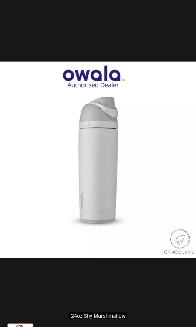 Promotional 24 oz Owala Freesip - Shy Marshmallow $24.46