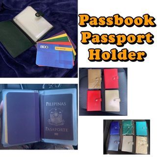 Passbook Bankbook Passport Holder