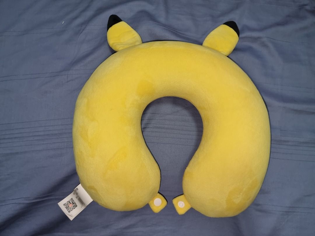 Pikachu Neck Rest, Hobbies & Toys, Toys & Games on Carousell