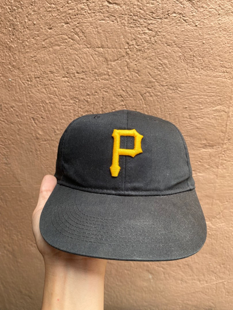 Vintage Pittsburgh Pirates MLB Baseball Plain Logo Annco Sports Hat Cap  Snapback