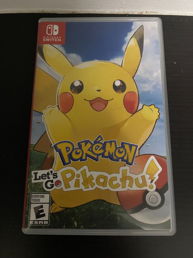 Pokemon Let's Go, Pikachu!, Video Gaming, Video Games, Nintendo On Carousell