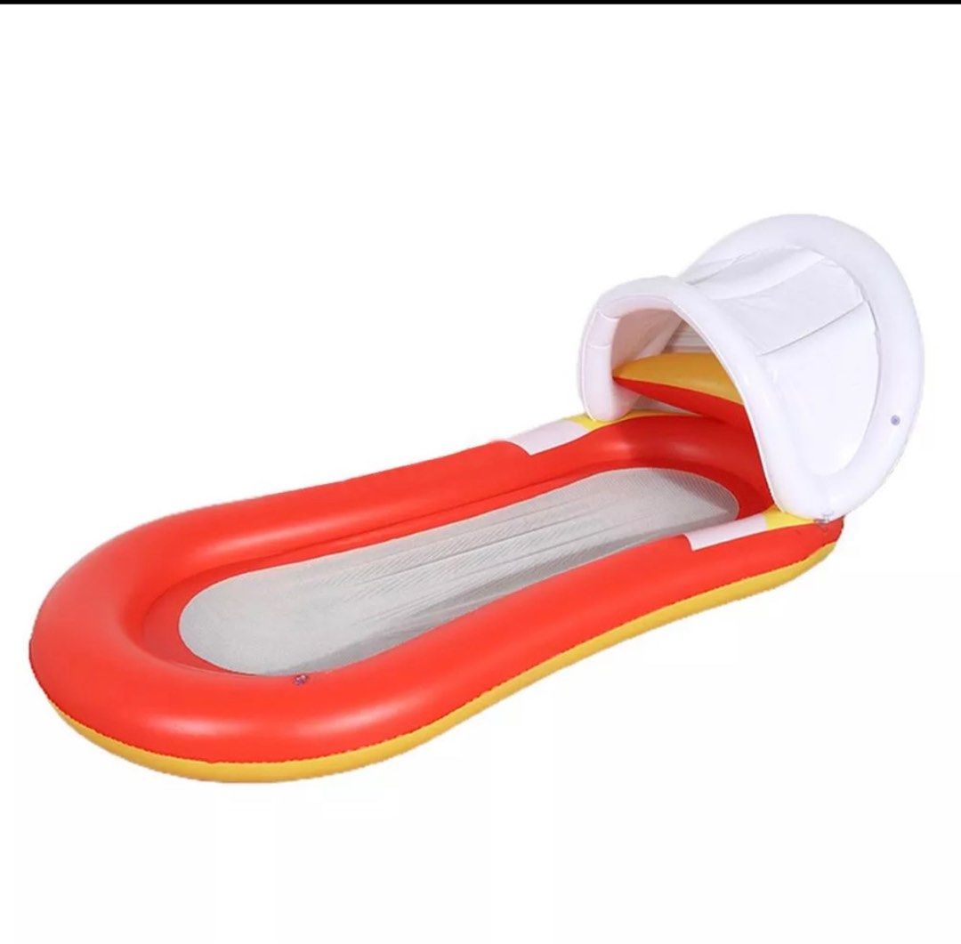 Pool float with canopy to lie down and chill, Hobbies & Toys, Toys ...