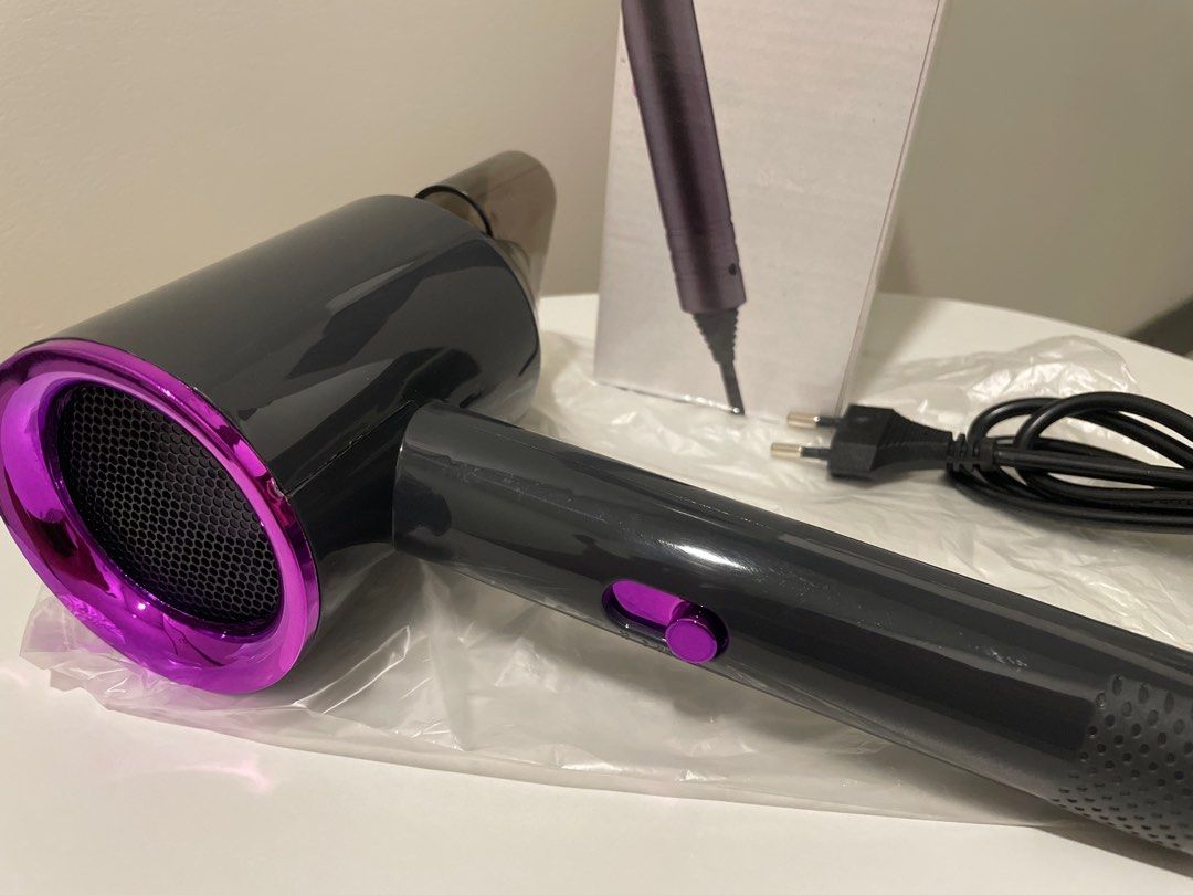 Powerful Hair Dryer AC-220V (Dyson inspired design), Beauty & Personal  Care, Hair on Carousell