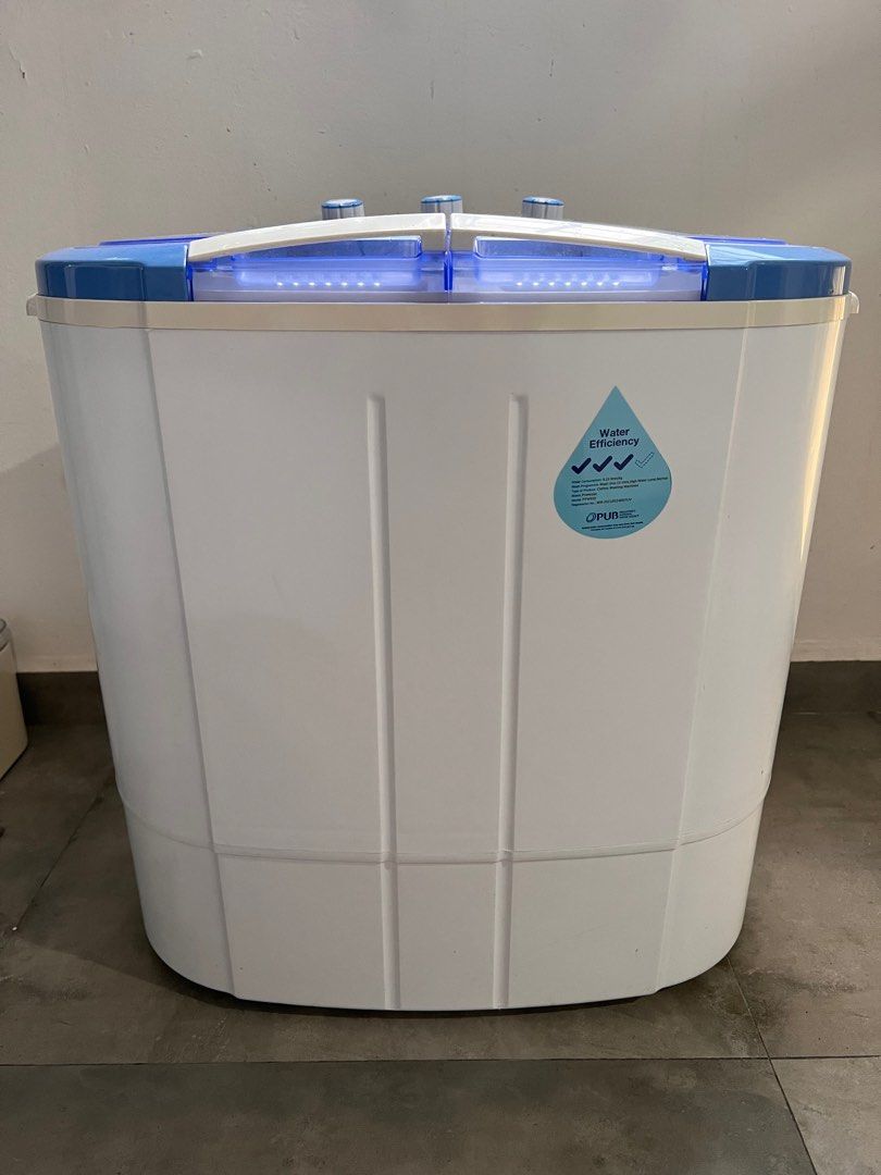 Powerpac 2in1 Twin Tub mini washing machine, TV & Home Appliances