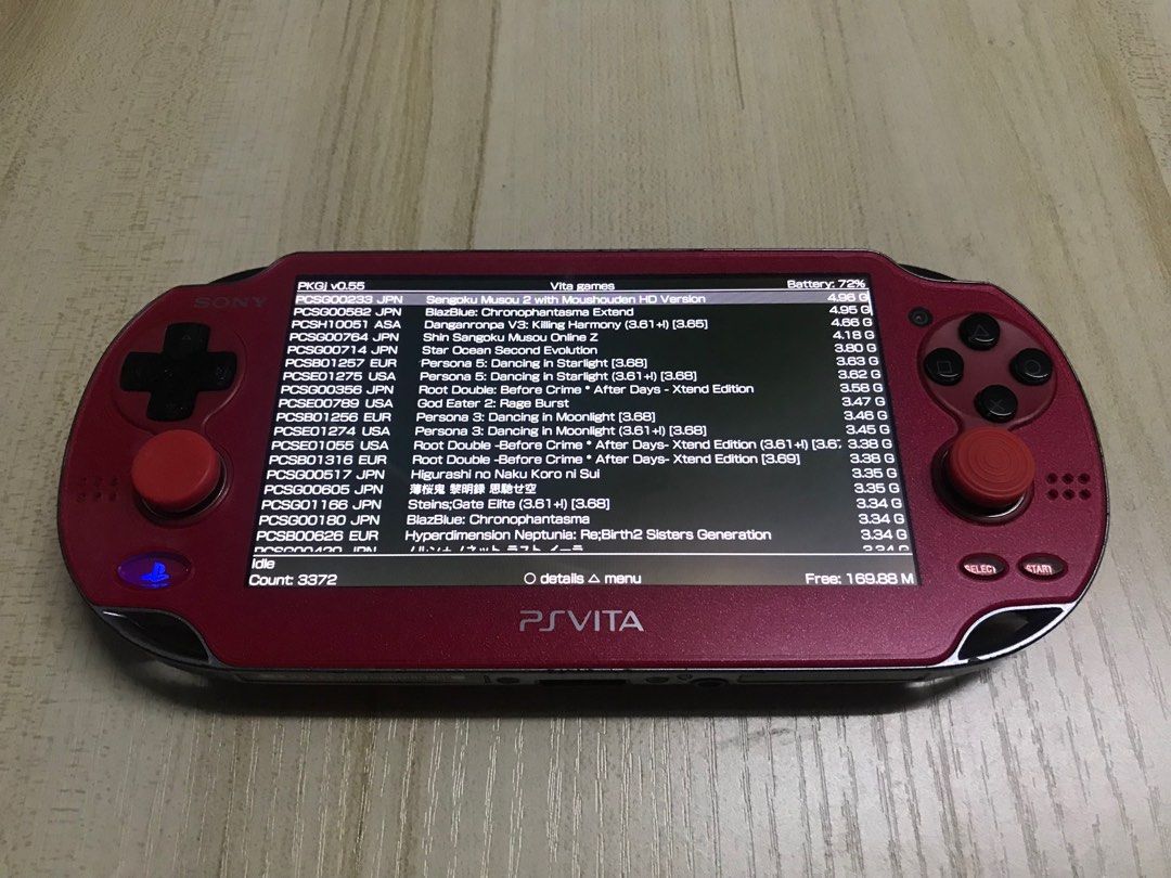 Ps vita g store