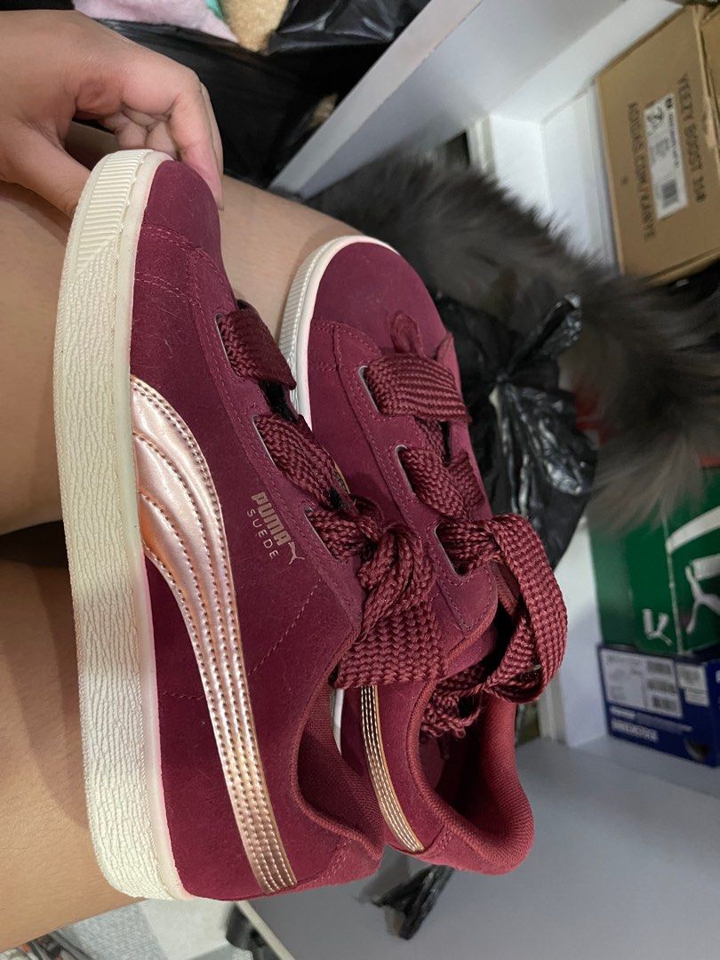 Puma basket vino clearance