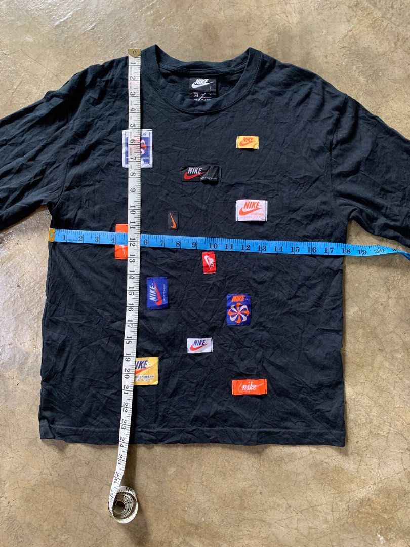 rare nike long sleeve history tag tee 2k pinwheel court geisha