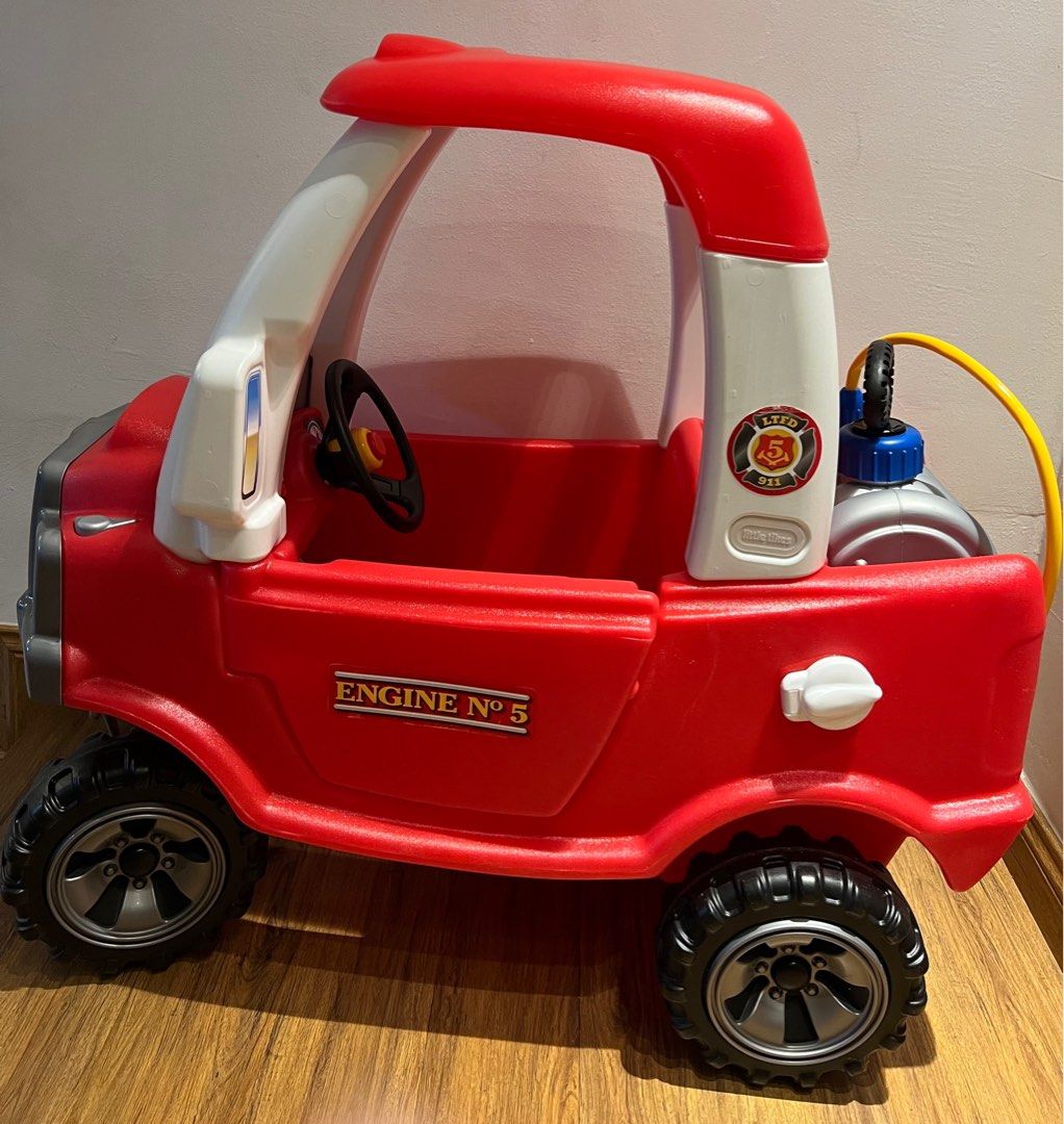 Little tikes cozy fire truck discount