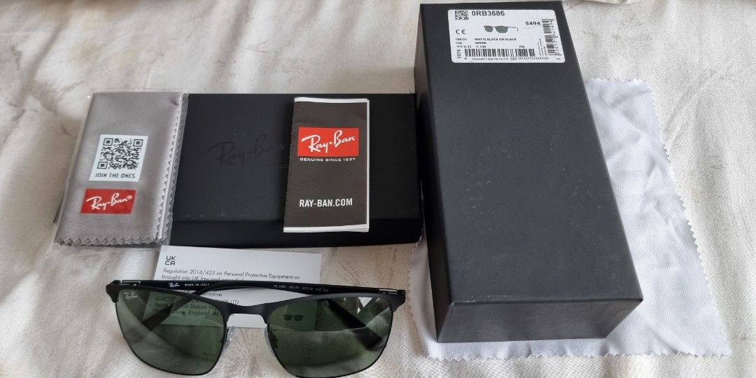 Rayban RB3686 sunglasses [bnib], Men's Fashion, Watches & Accessories,  Sunglasses & Eyewear on Carousell