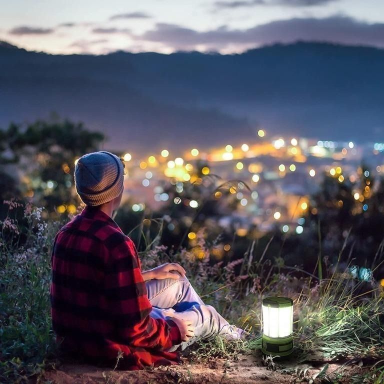 Ready Stock! Lepro LED Camping Lantern Rechargeable or Battery Powered