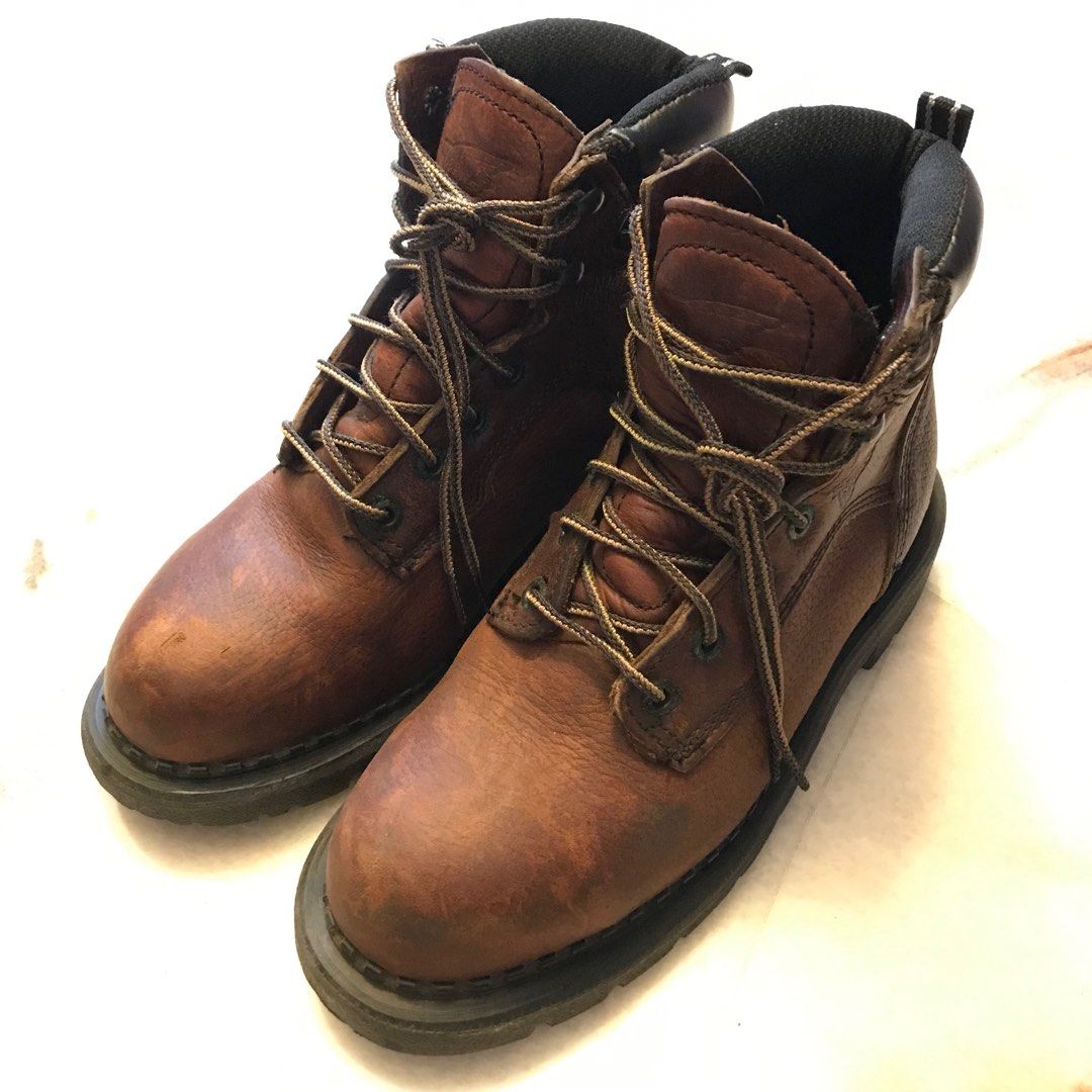 Red Wing Safety Boots Steel Toe Women'S Supersole 2326, Women'S Fashion,  Footwear, Boots On Carousell