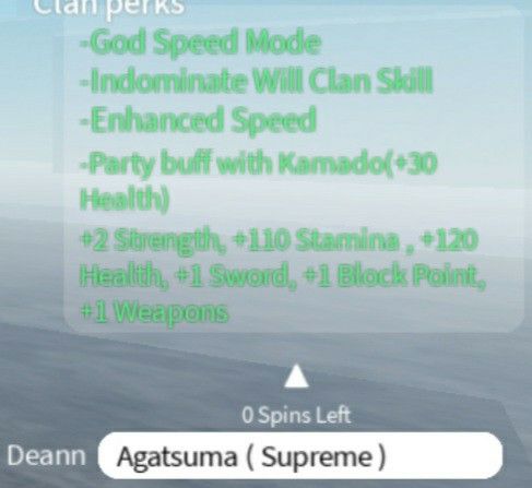 Project slayers agatsuma supreme clan