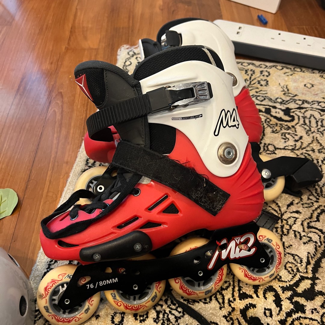 Rollerblades, helmet pads, Sports Equipment, Sports & Games, Skates