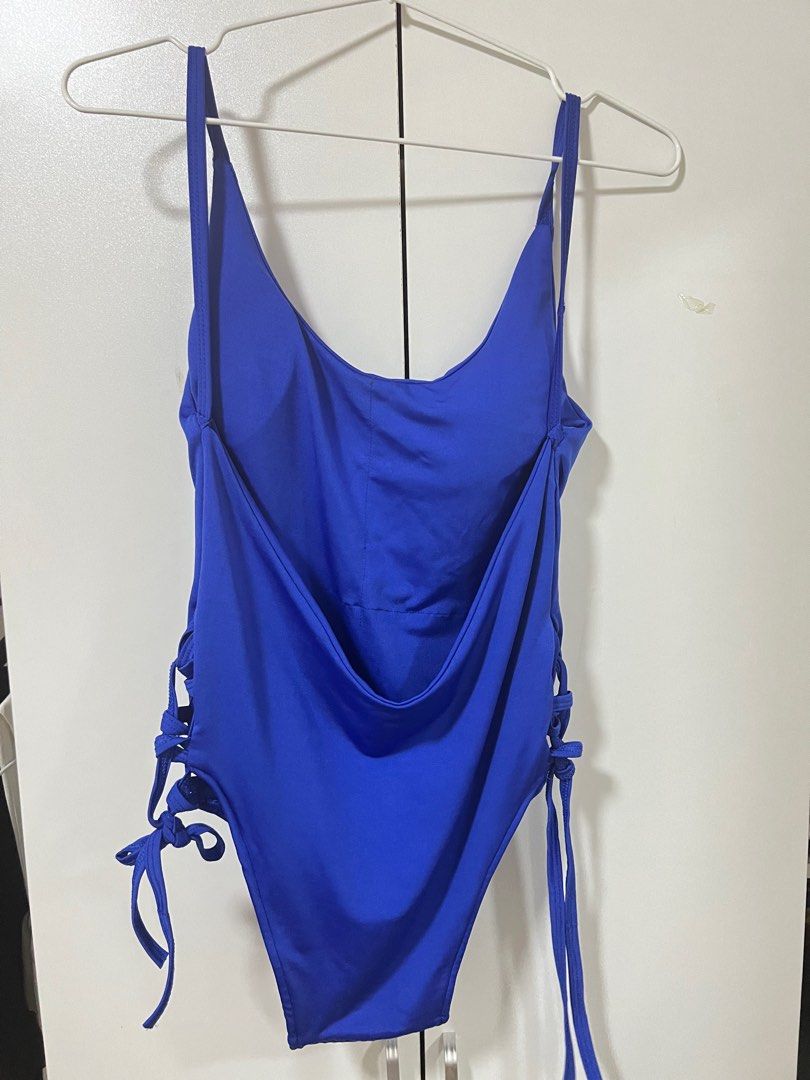 Royal blue one piece swimsuit, Women's Fashion, Swimwear, Bikinis ...