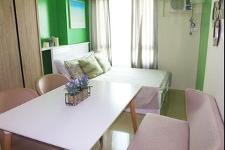Rush Sale  All In Pre-Owned  Furnished  Studio Unit  at SMDC Green 2 Residences near De La Salle University Damarinas Cavite