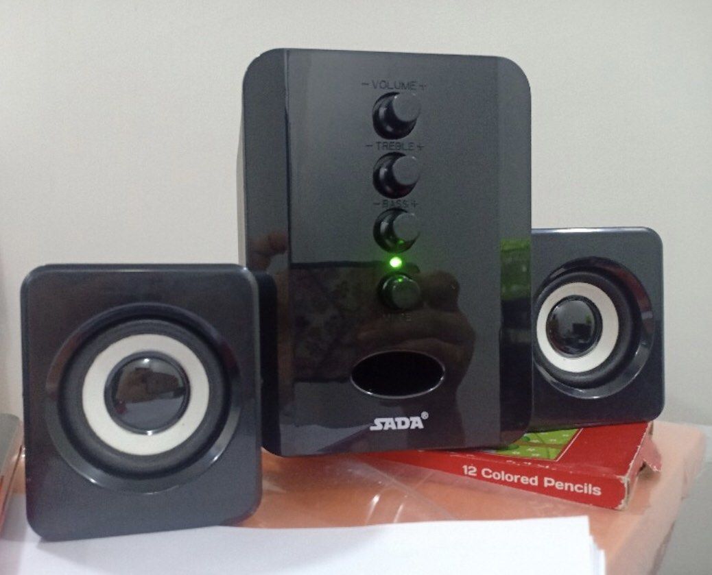 SADA Mini USB 2.1 Wired Or Bluetooth Speaker Combination Speaker