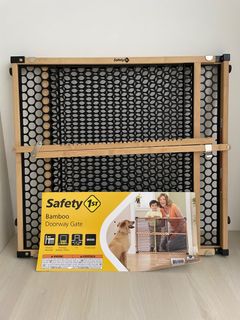 Safety first bamboo gate clearance