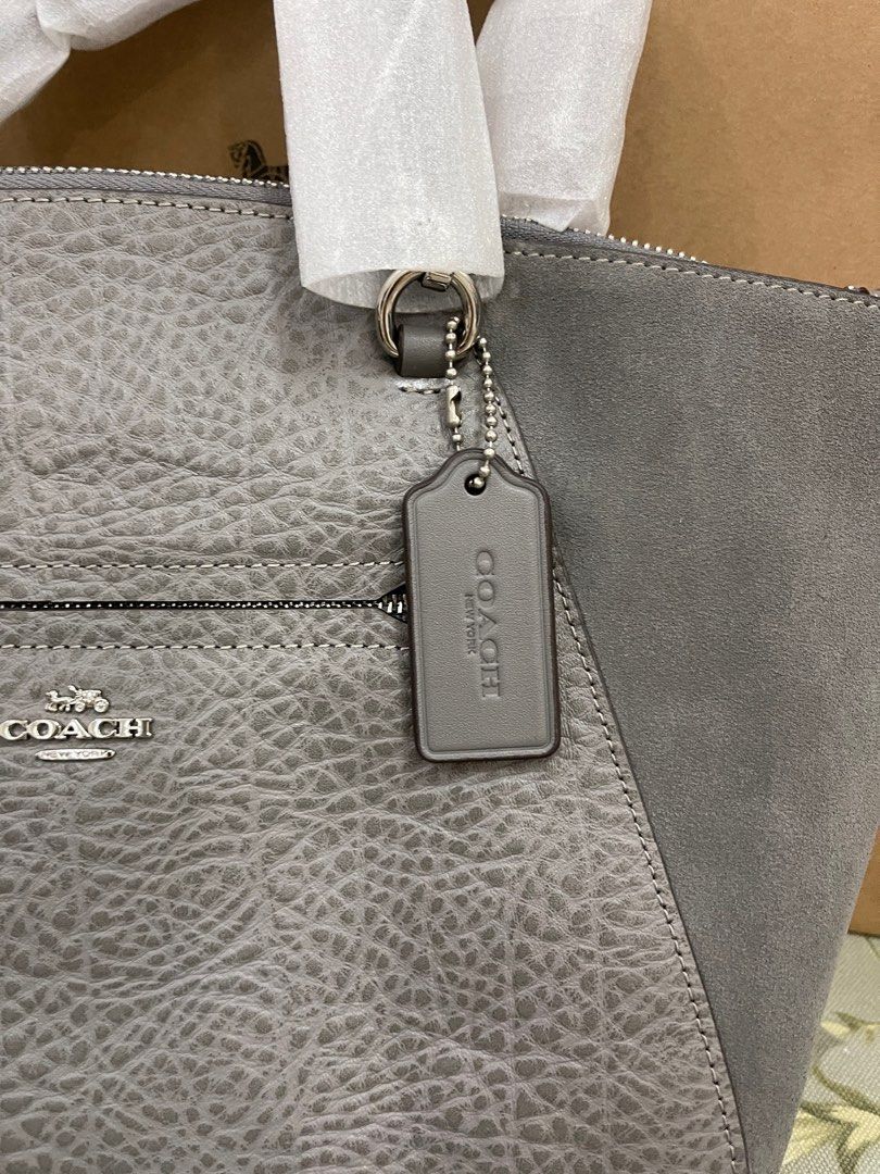SALES READY STOCK AUTHENTIC COACH F79999 prairie satchel silver