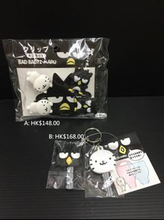 Sanrio Bad Badtz Maru XO Cool Penguin 2014 Keychain Charm / Document Clip64244270837889110