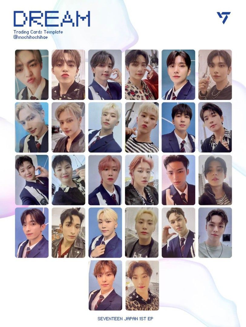 SEVENTEEN DREAM JAPAN PHOTOCARD Hobbies Toys Collectibles