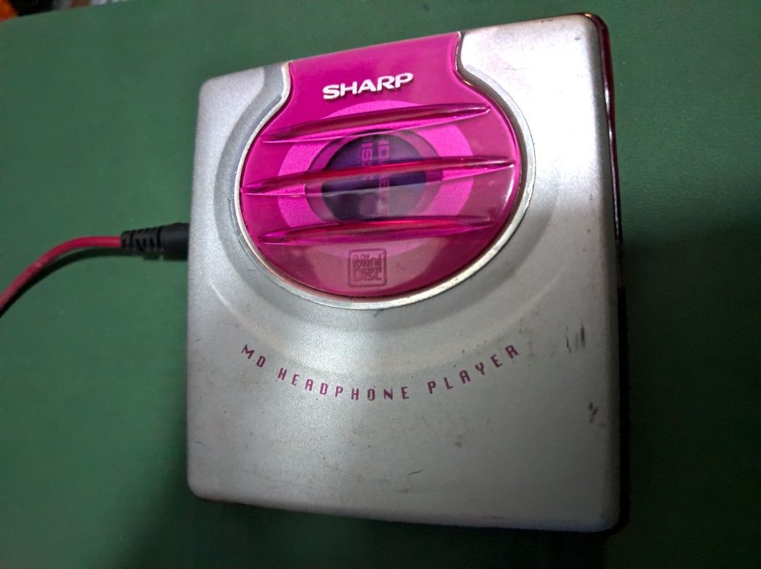 1タ67□SHARP/シャープ MDプレーヤー 本体のみ◇MD-ST50-G◇MD-J ポータブルMD ウォークマン◇未チェック現状品 item  details | JDirectItems Auction | One Map by FROM JAPAN