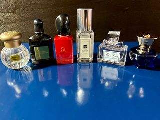 Six Luxury Fragrance Minis